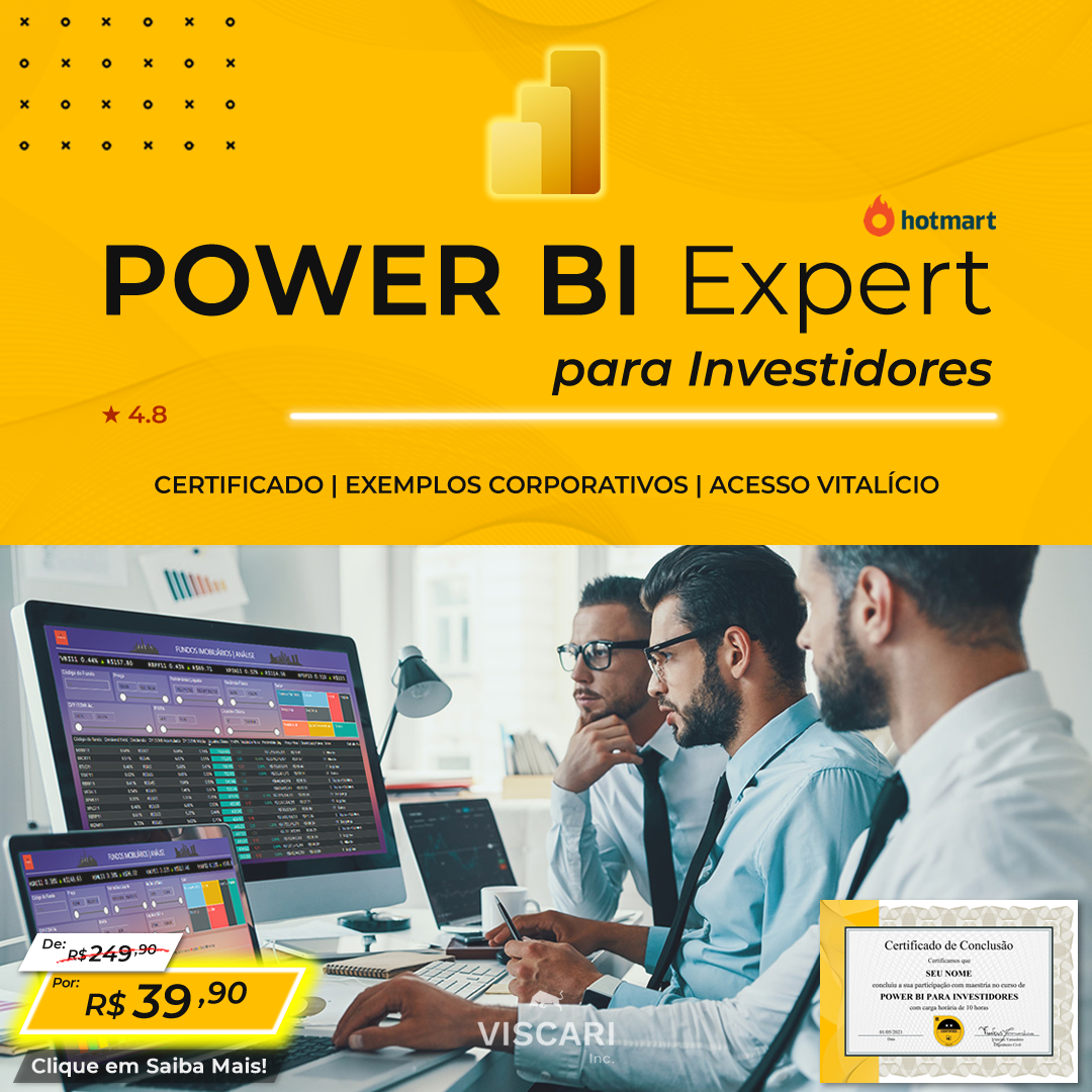 Power BI para Investidores, Economistas e Administradores