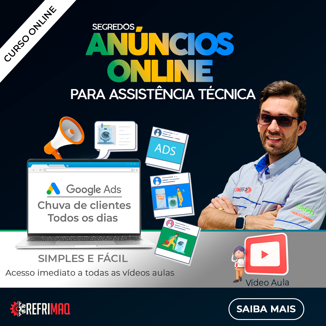 Segredos Anúncios Online para Assistência Técnica