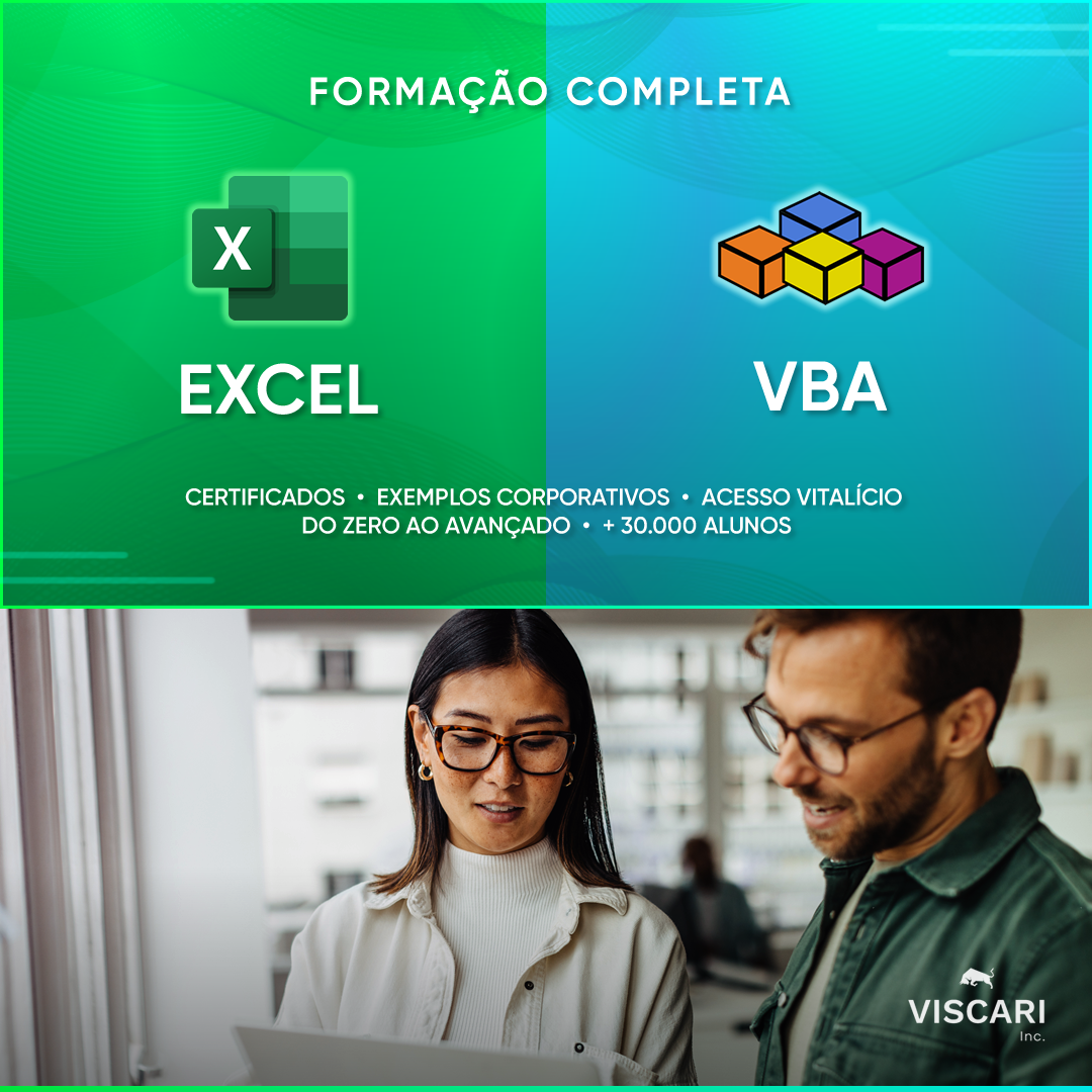 Pacote EXCEL + VBA 2024